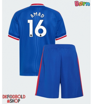 Manchester United Amad Diallo #16 Udebanesæt Børn 2026-27 Kort ærmer (+ korte bukser)